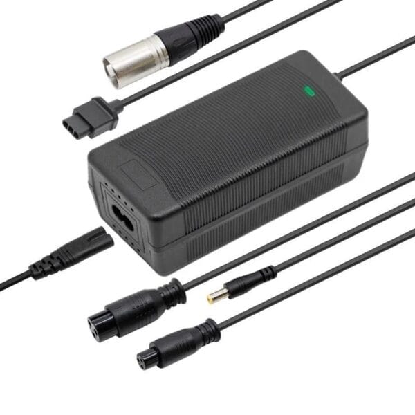 Laturi 54,6V 2A – Moniliitin